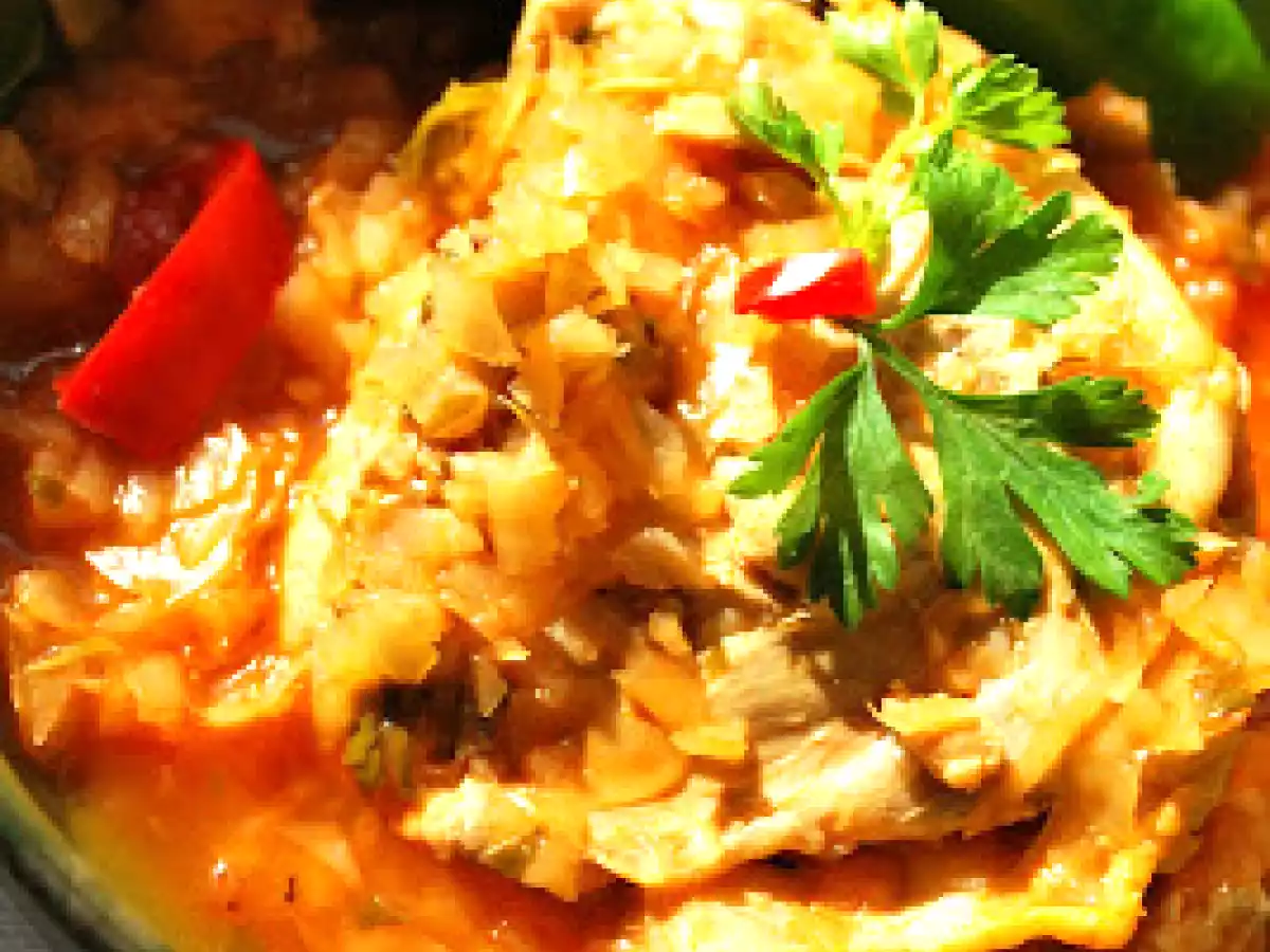 Mancarica de varza cu pui - poza 15