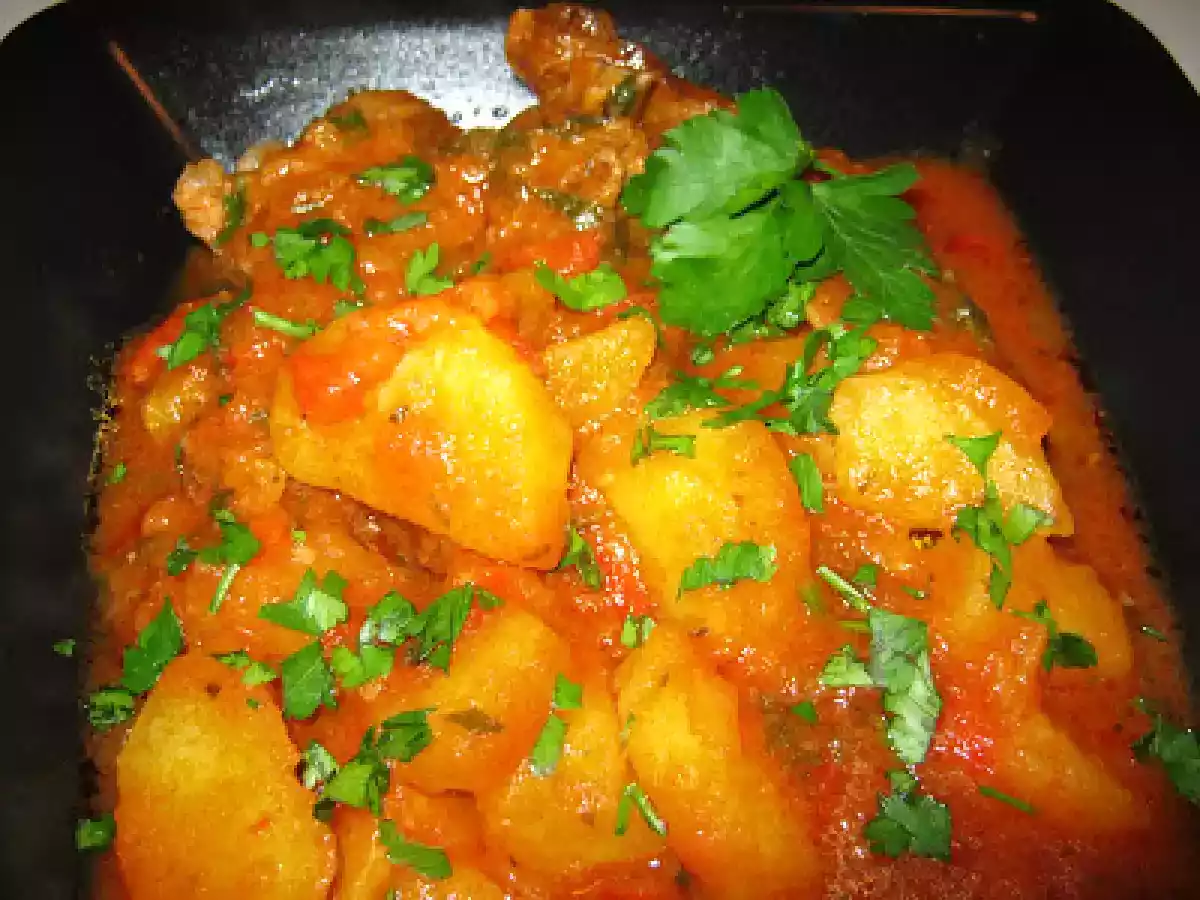 Mâncric de cartofi cu coaste de porc - poza 3