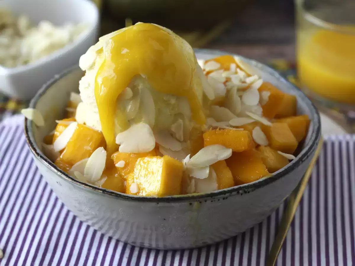 Mango bingsu- desertul coreean delicios cu mango - poza 2