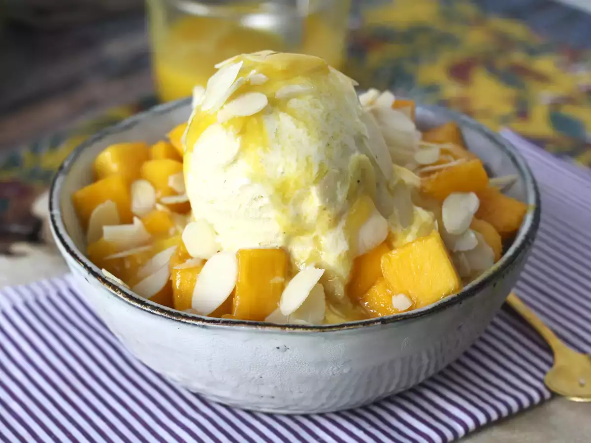 Mango bingsu- desertul coreean delicios cu mango - poza 3