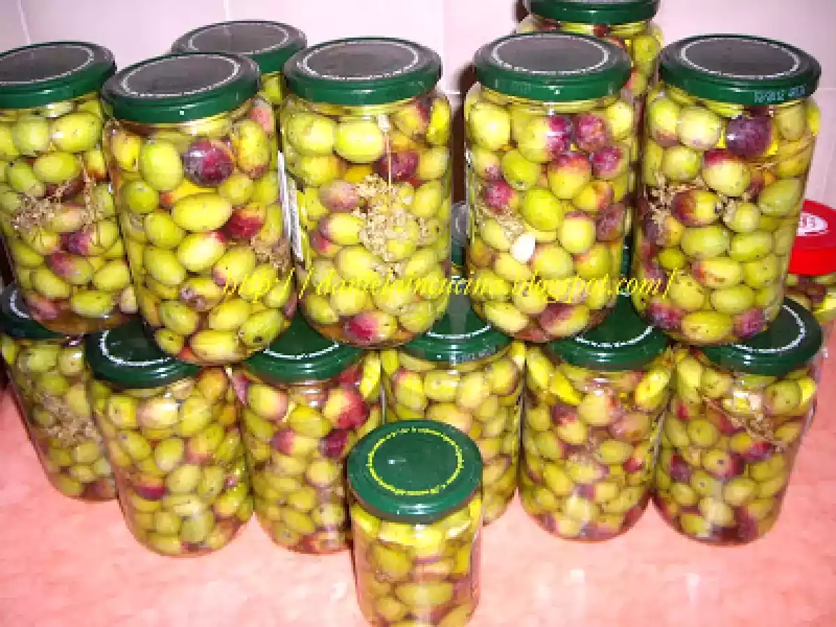 Masline conservate/Olive a lunga conservazione - poza 2