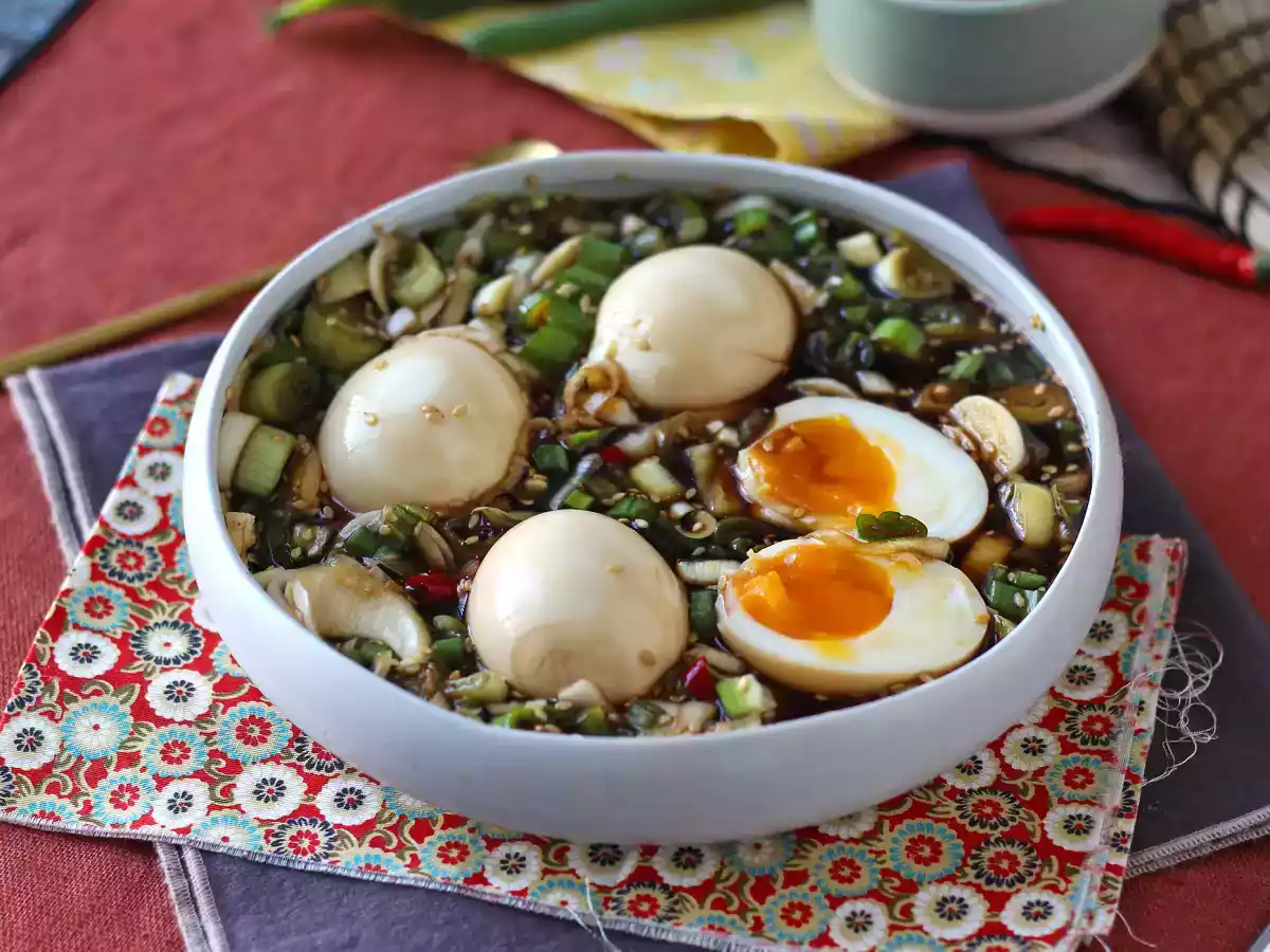 Mayak Gyeran - ouă marinate coreene - poza 5