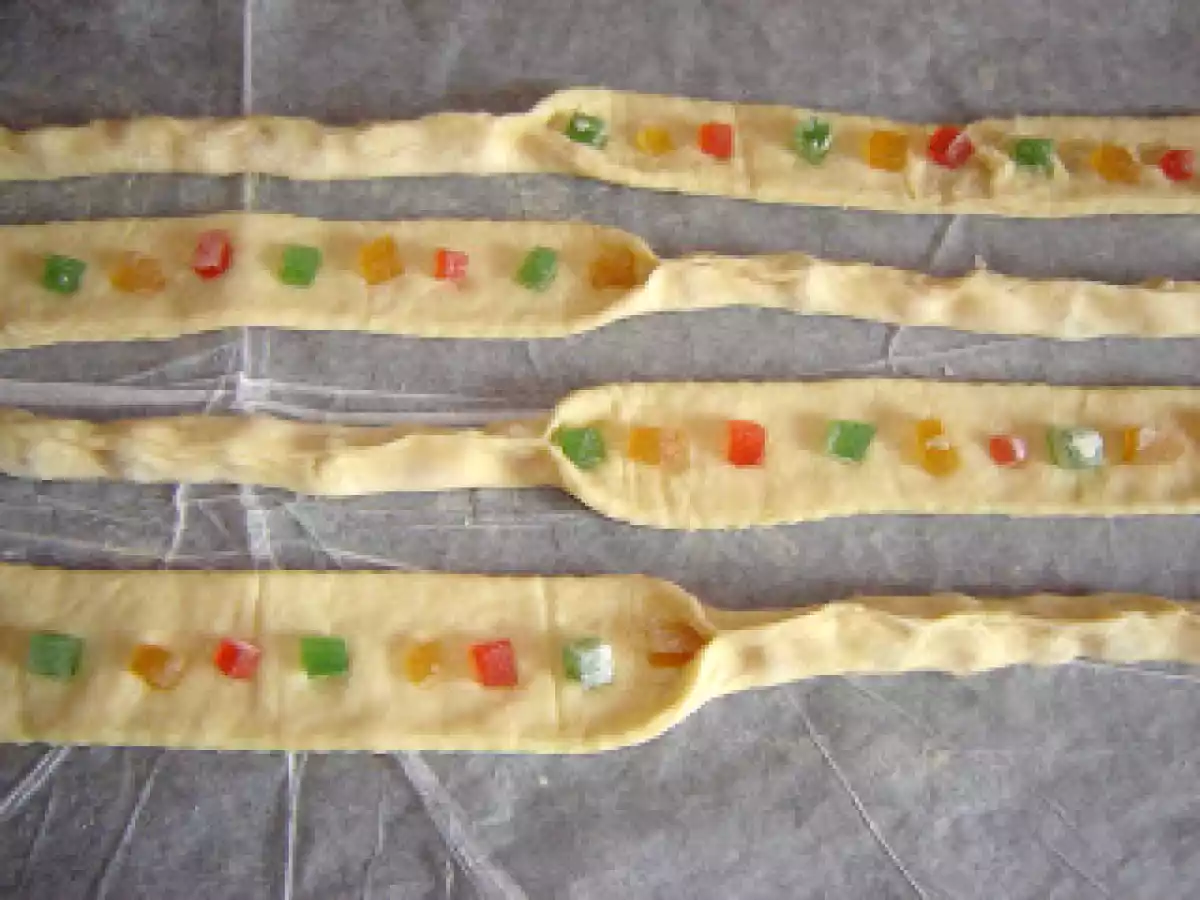 Melci cu rahat si miere / Turkish delight and honey rolls - poza 5