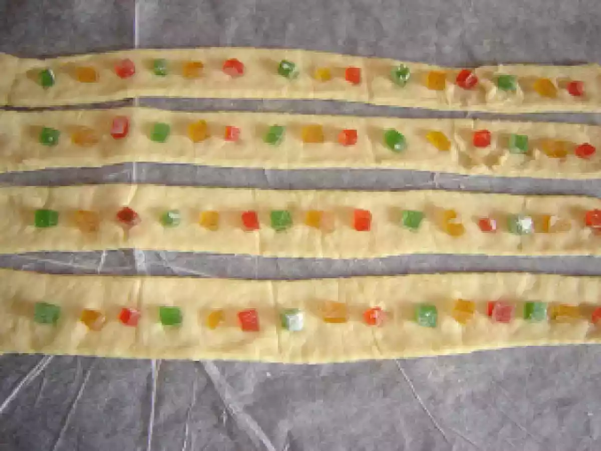 Melci cu rahat si miere / Turkish delight and honey rolls - poza 6