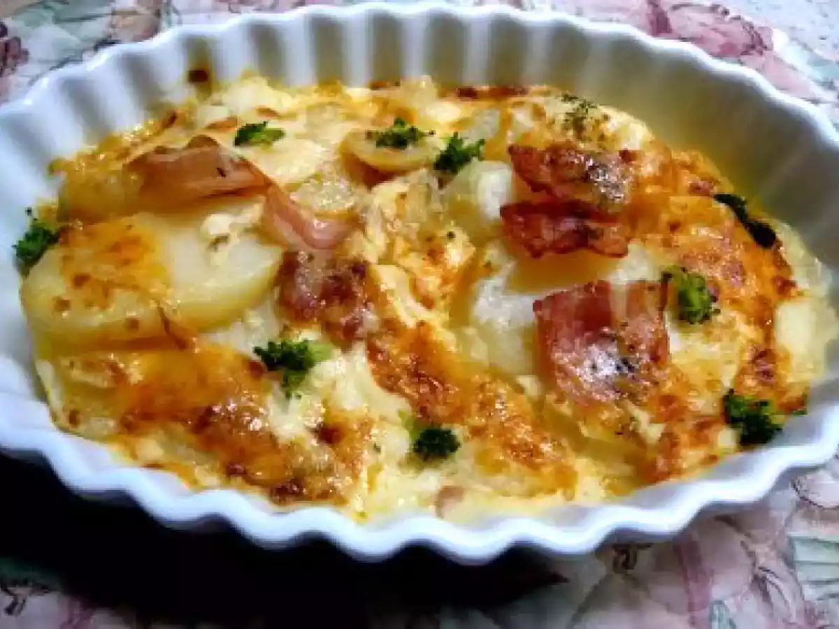 Meniul zilei -gratin de cartofi si salata de legume calite - poza 2