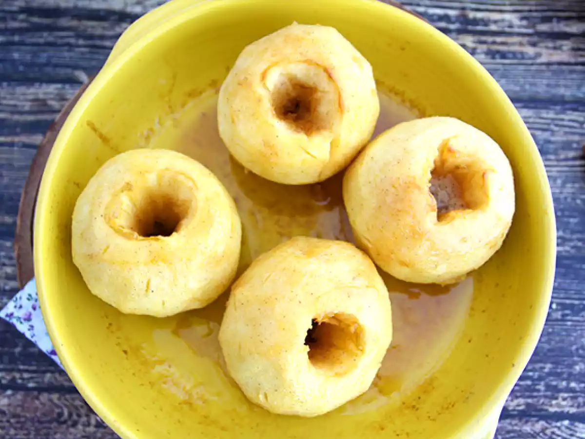 Mere coapte cu scortisoara - poza 3