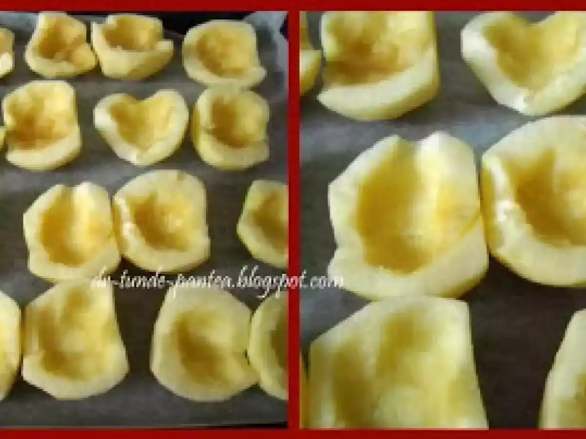 Mere umplute cu portocale, fistic si migdale - poza 4