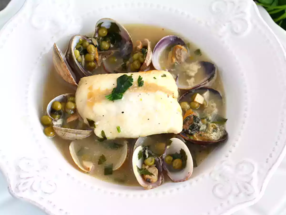 Merluciu cu scoici - poza 2