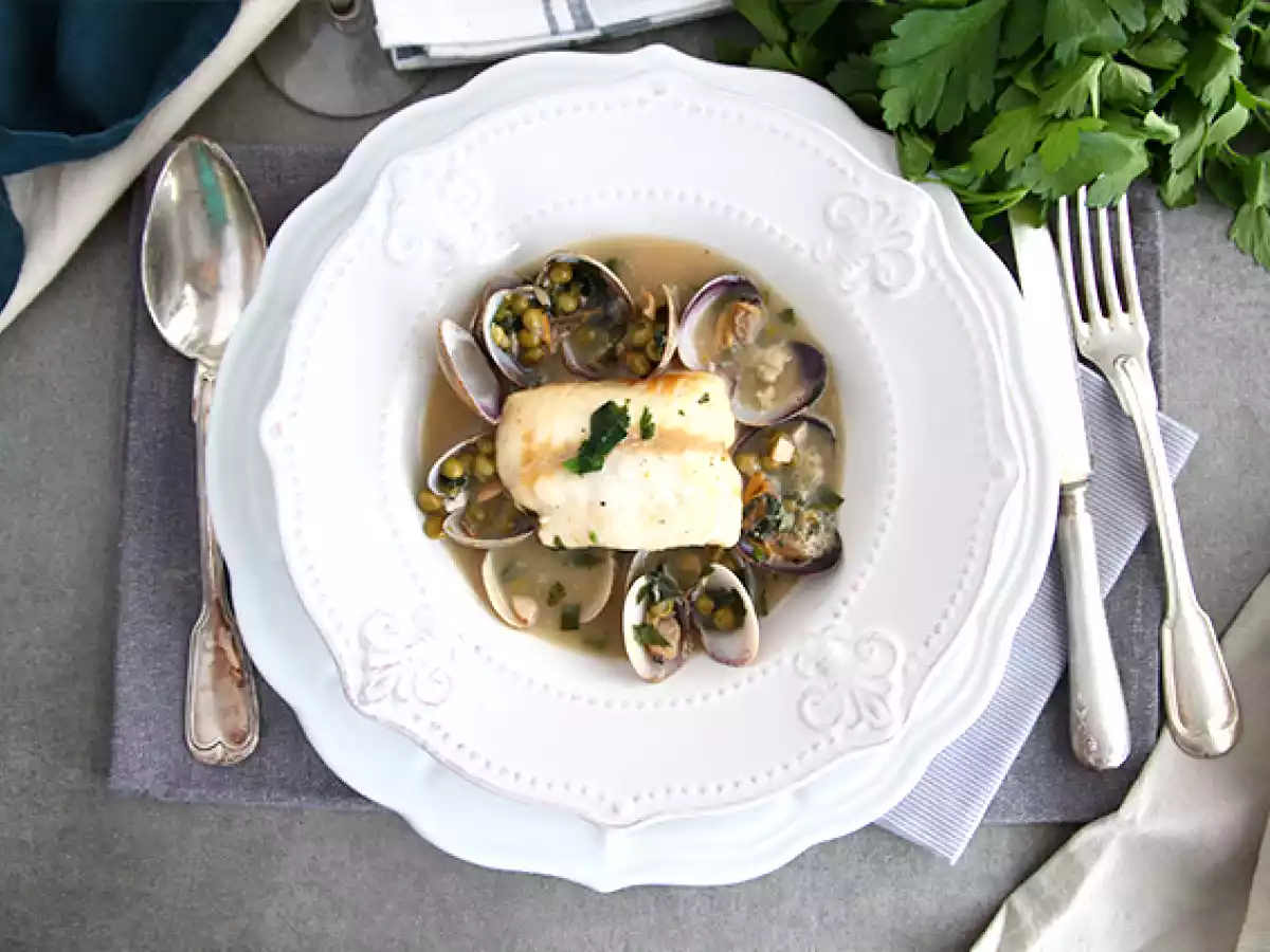 Merluciu cu scoici - poza 3