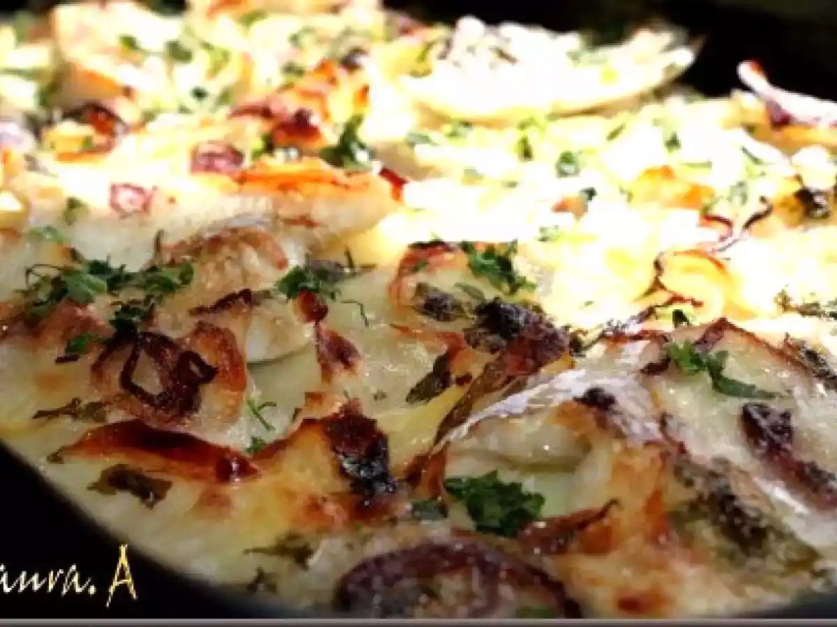 Merlucius la cuptor cu cartofi - poza 4