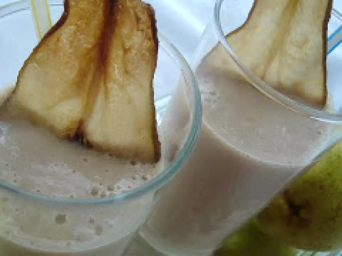 Milkshake de banane cu pere - poza 2