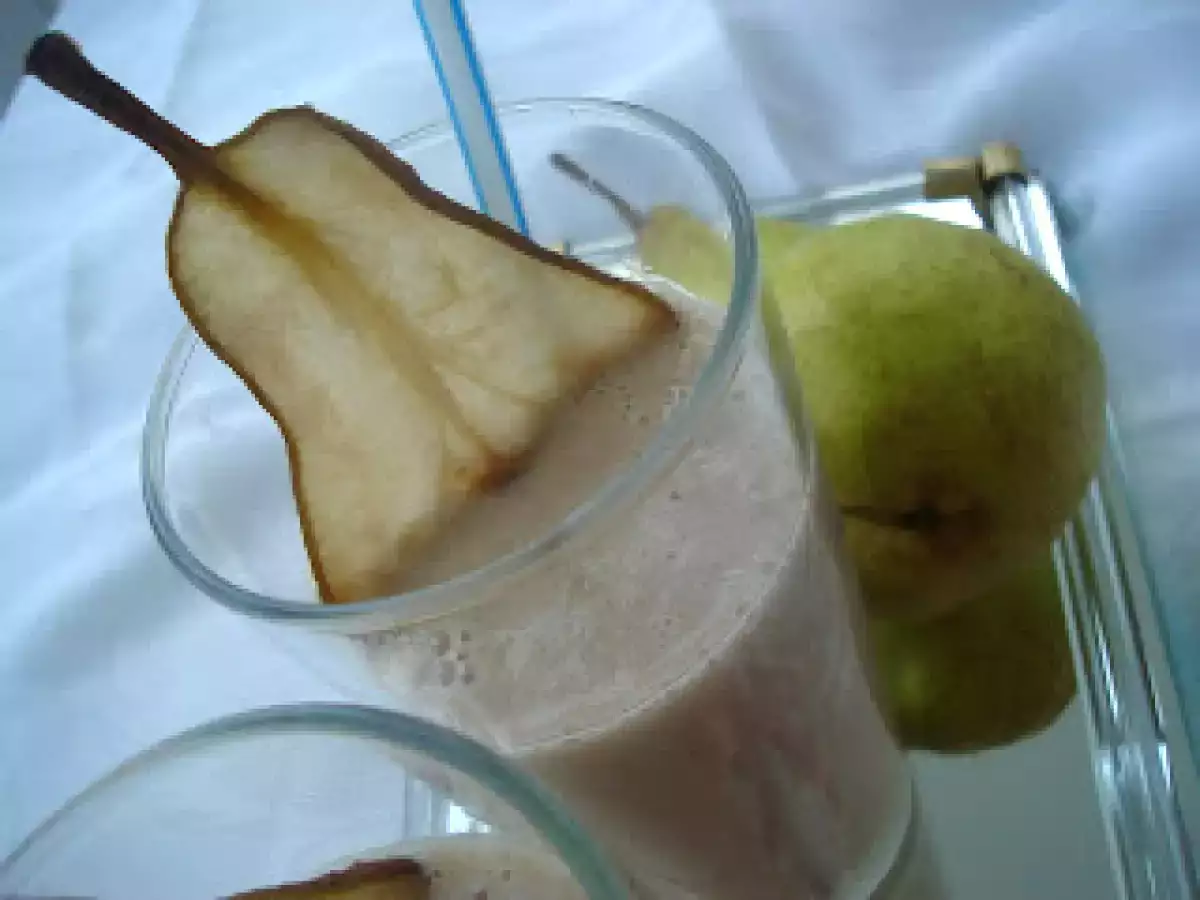 Milkshake de banane cu pere - poza 4