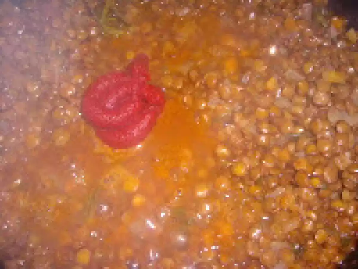 Mincarica de linte cu picior de porc