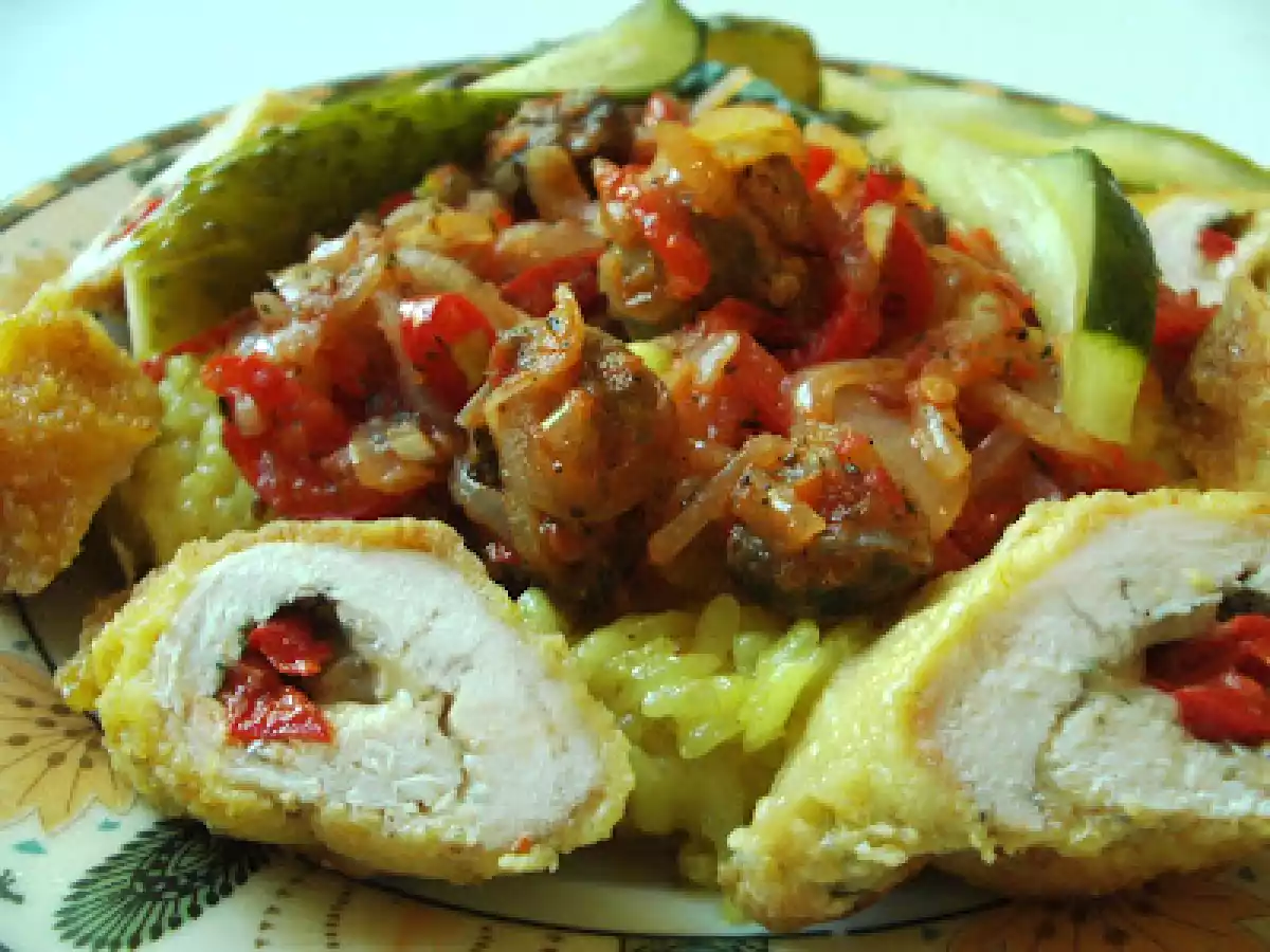 Mini rulade cu crusta crocanta