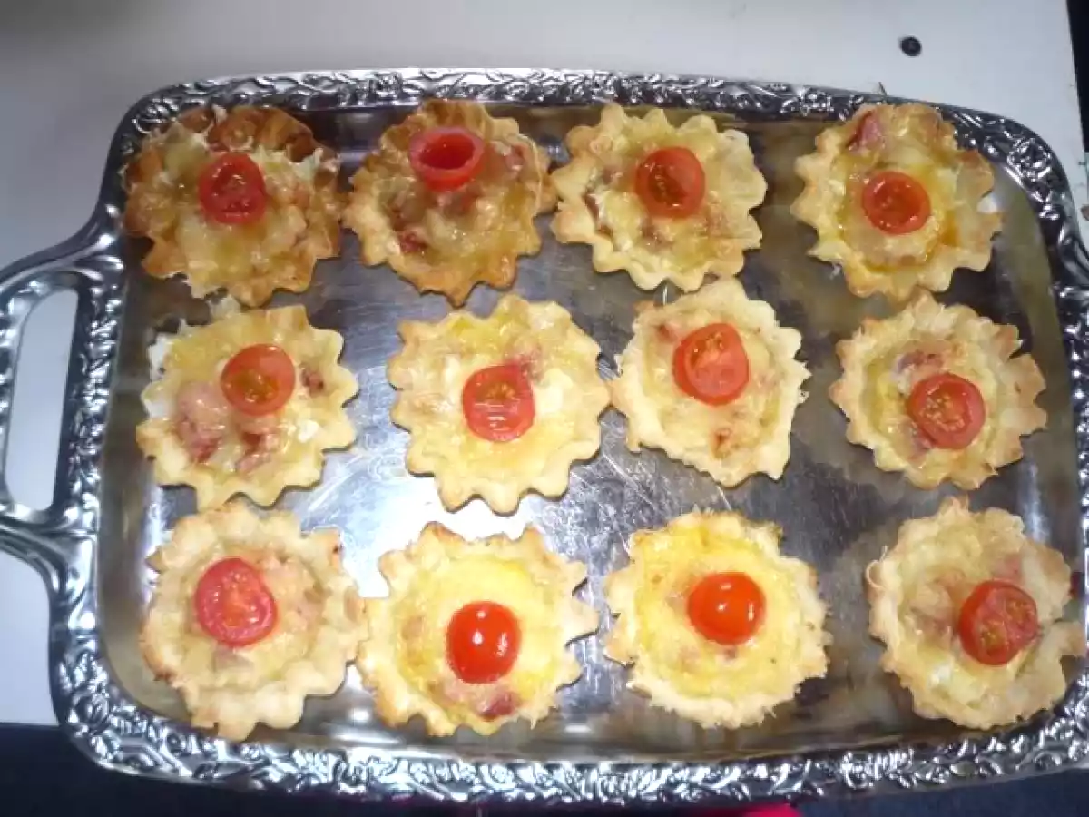 Mini tarte sarate