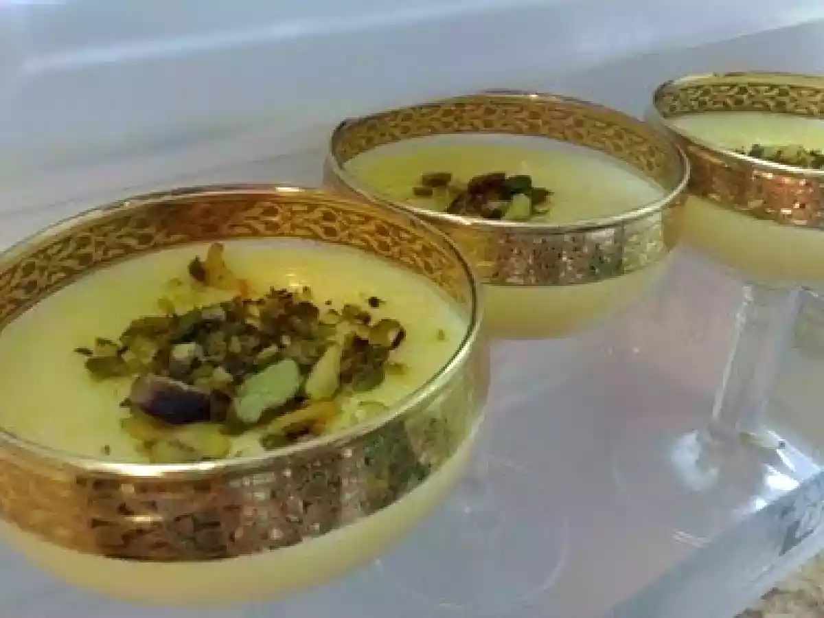 Mohallabeyah - budinca din faina de orez