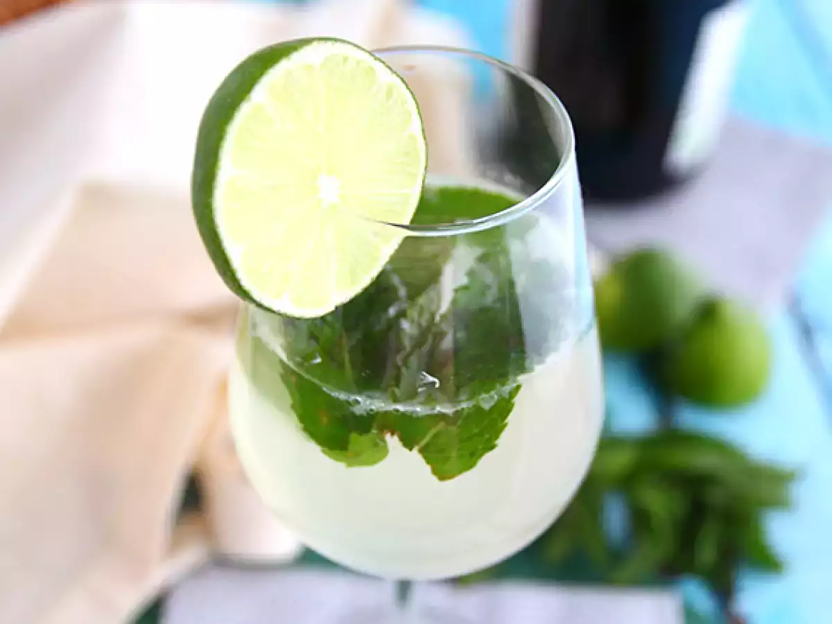 Mojito Royal cu Prosecco - poza 2