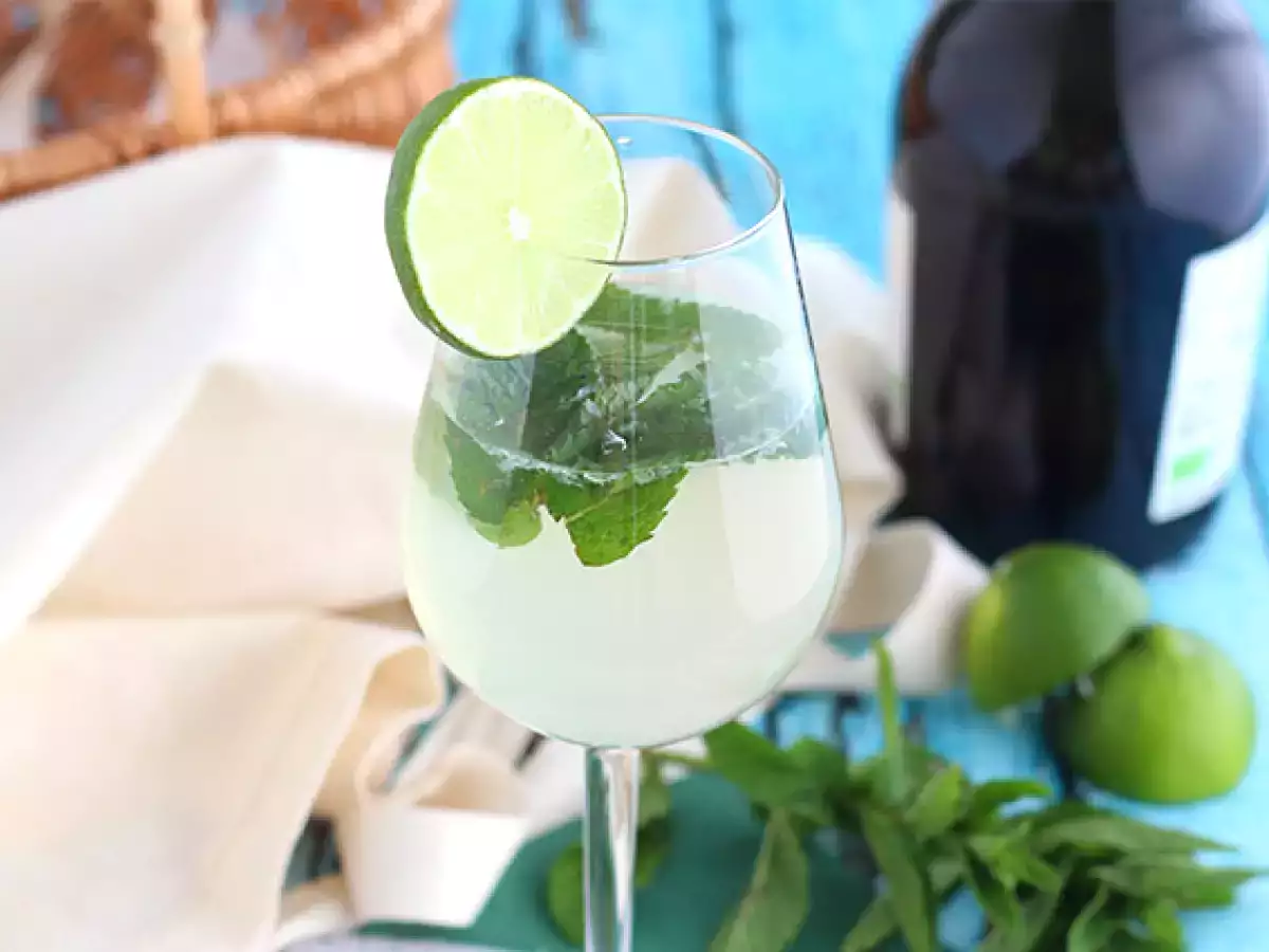 Mojito Royal cu Prosecco - poza 4