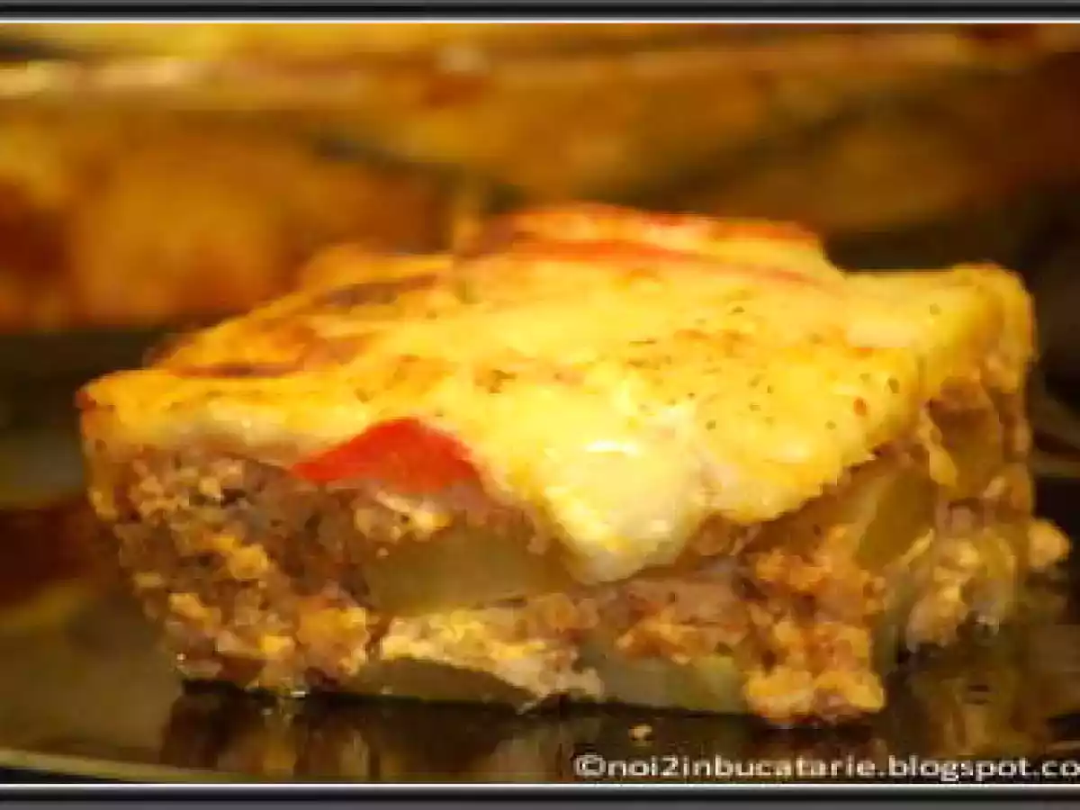 Mousaka de cartofi