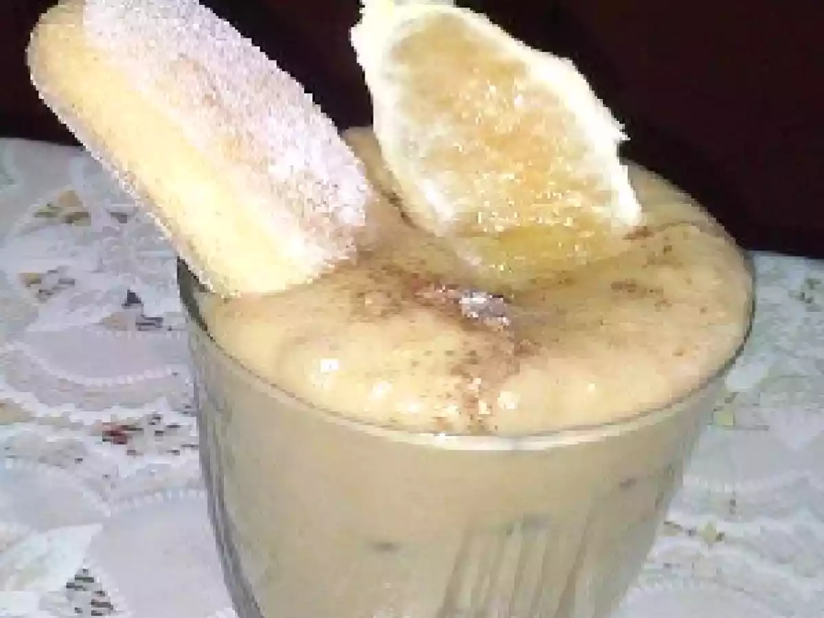 Mousse cartof dulce si banane