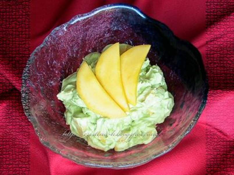 Mousse de avocado cu mango, poza 1