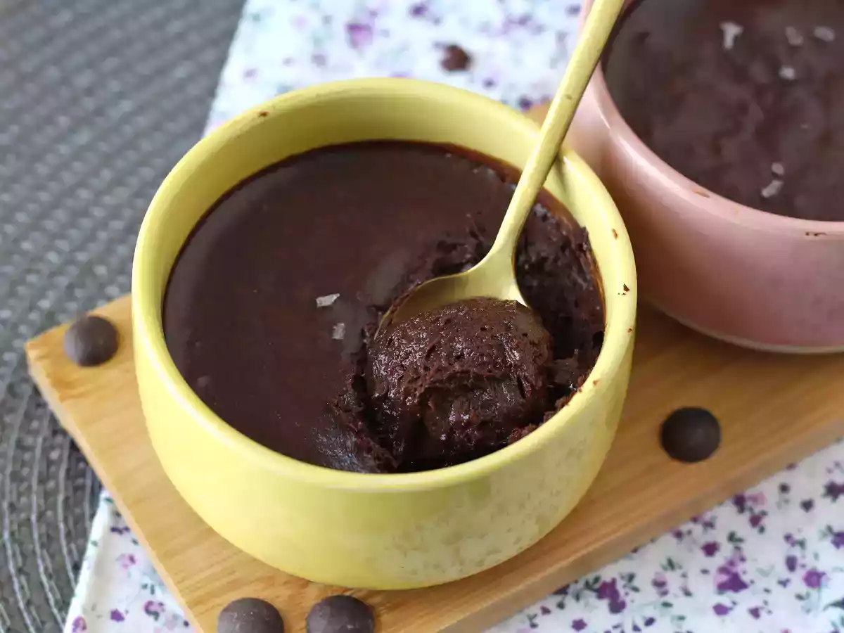 Mousse de ciocolată perfectă, ultra gourmet, cu un strop de sare - poza 6