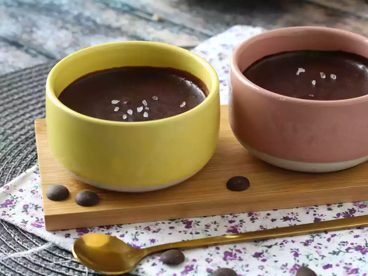 Mousse de ciocolată perfectă, ultra gourmet, cu un strop de sare - poza 10