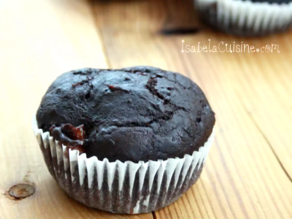 Muffins cu banane si cacao - poza 2
