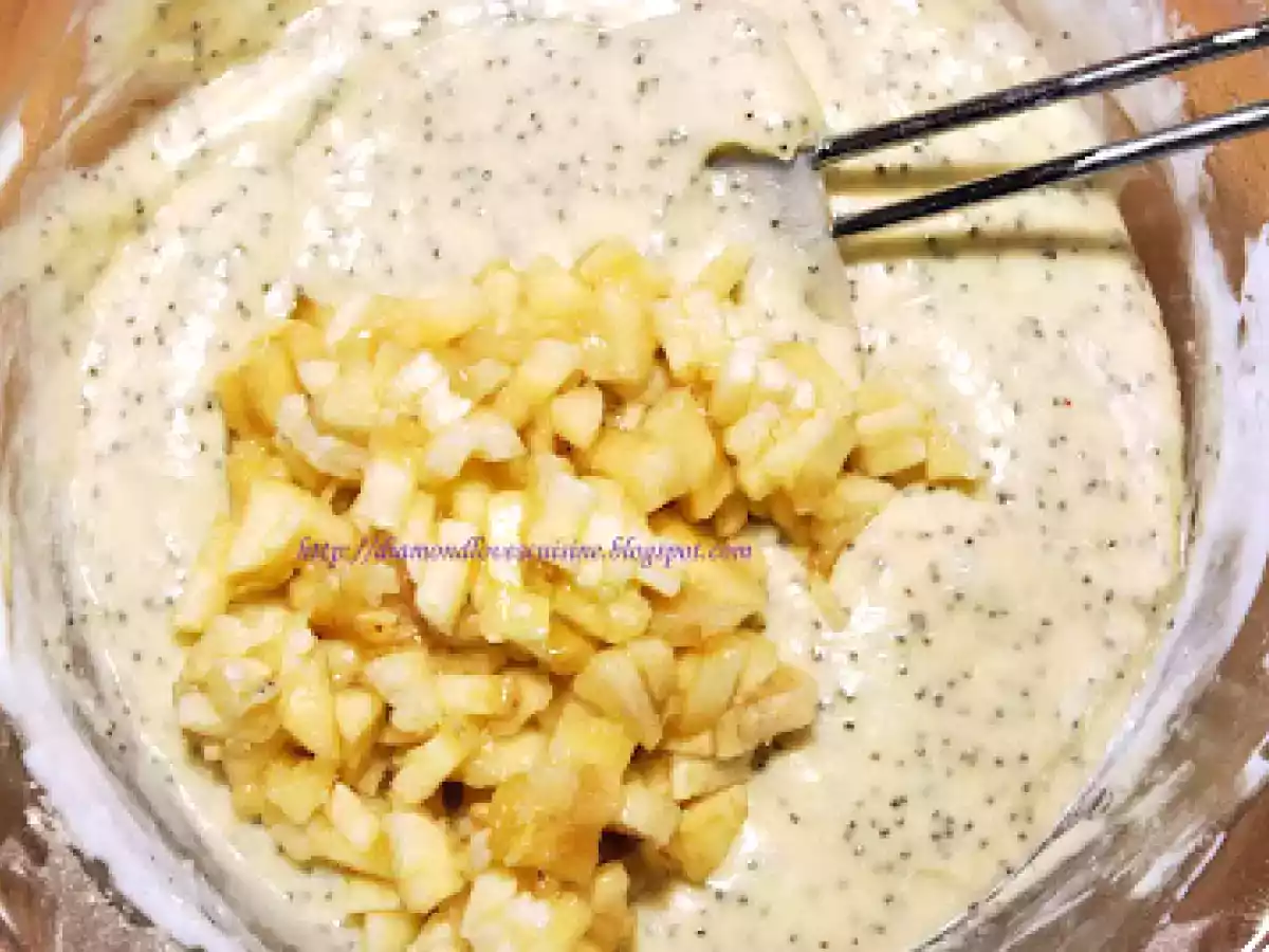 Muffins cu banane si mac - pufoase si aromate! - poza 6