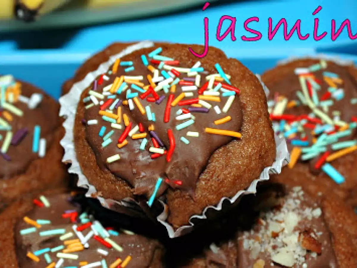 Muffins cu banane si Nutella II - poza 4