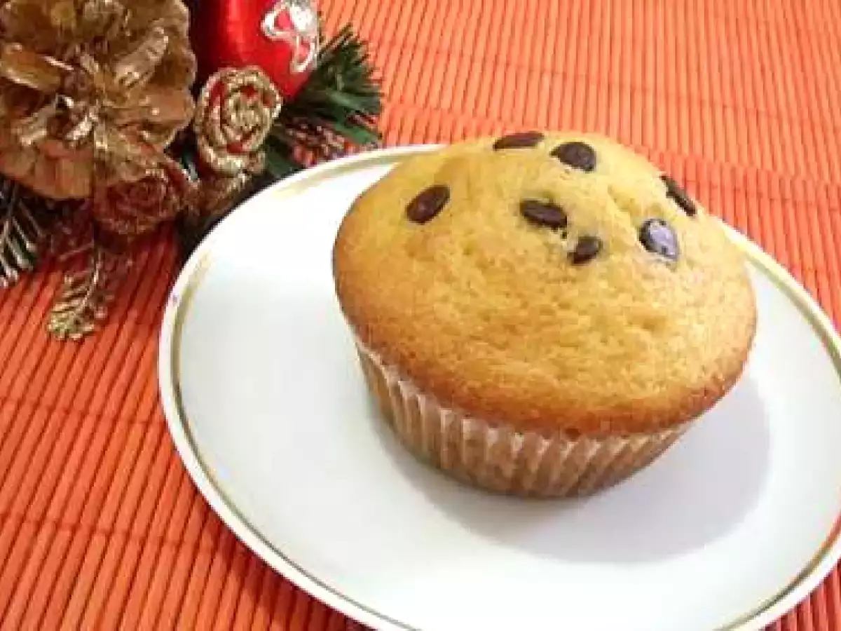 Muffins cu perle de ciocolata - poza 3