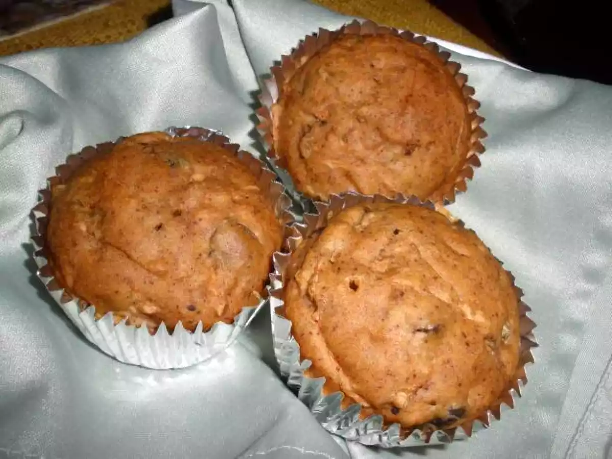 Muffins de post cu morcovi