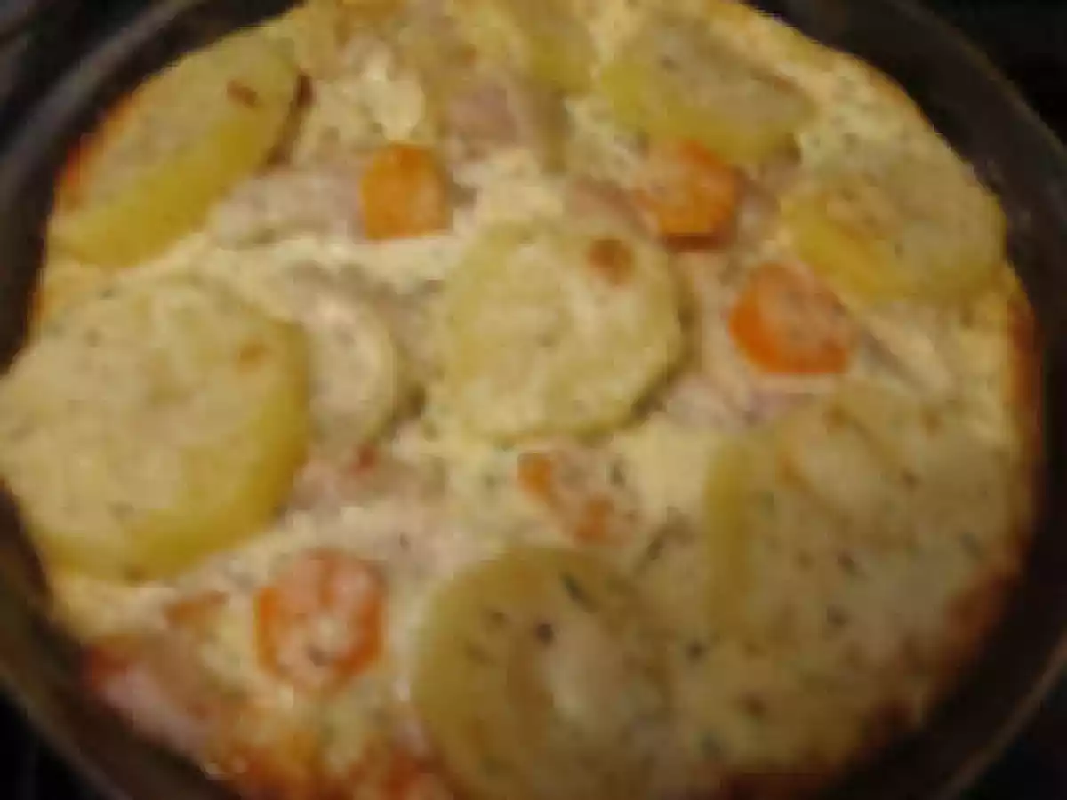 Musaca cu peste - pentru copii