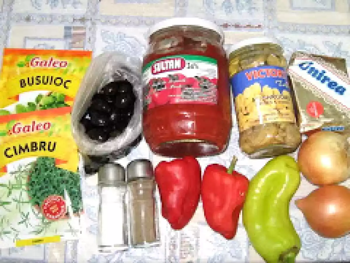 Musaca de cartofi cu ciuperci si masline - poza 3