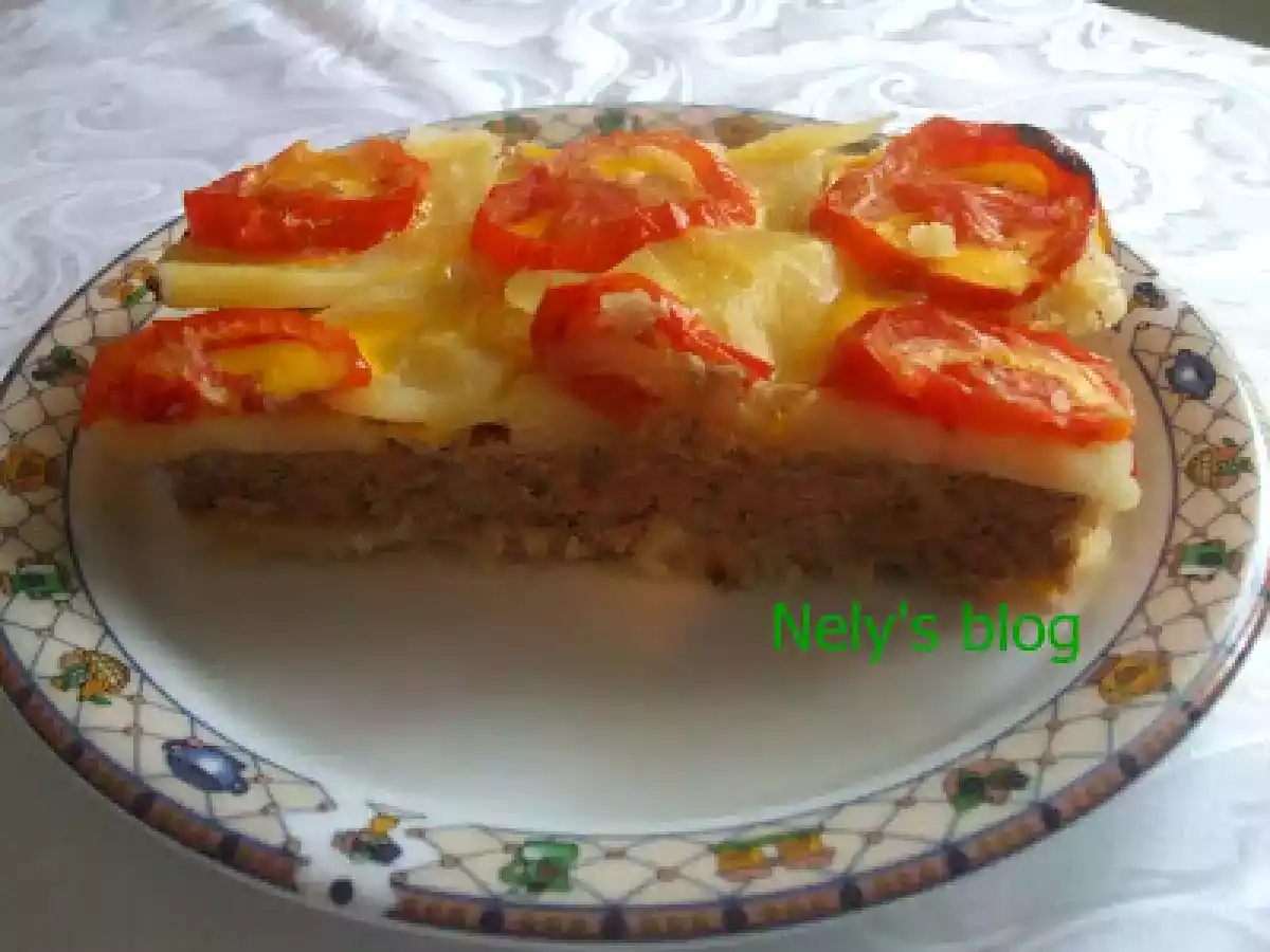 MUSACA DE CARTOFI SI CARNE TOCATA - poza 2