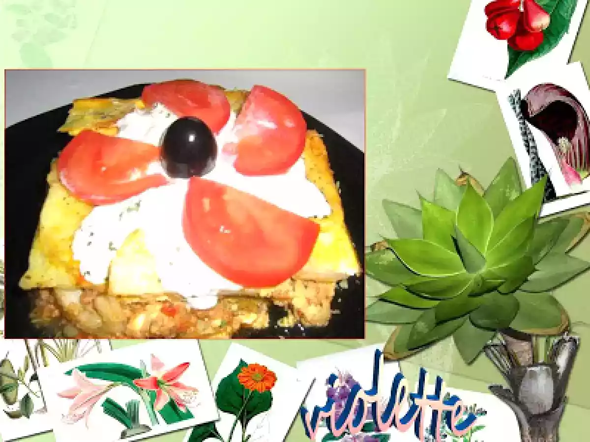 Musaca de cartofi si dovlecei