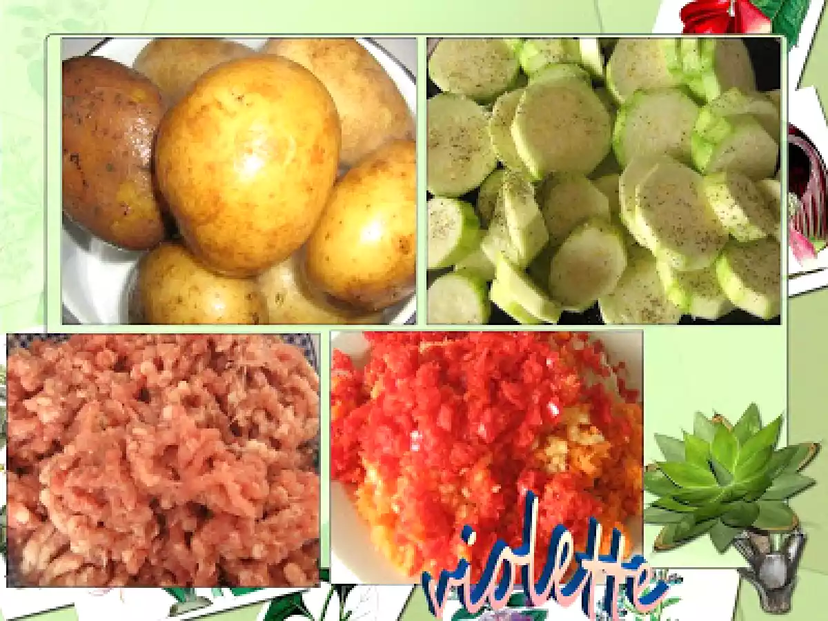 Musaca de cartofi si dovlecei - poza 2