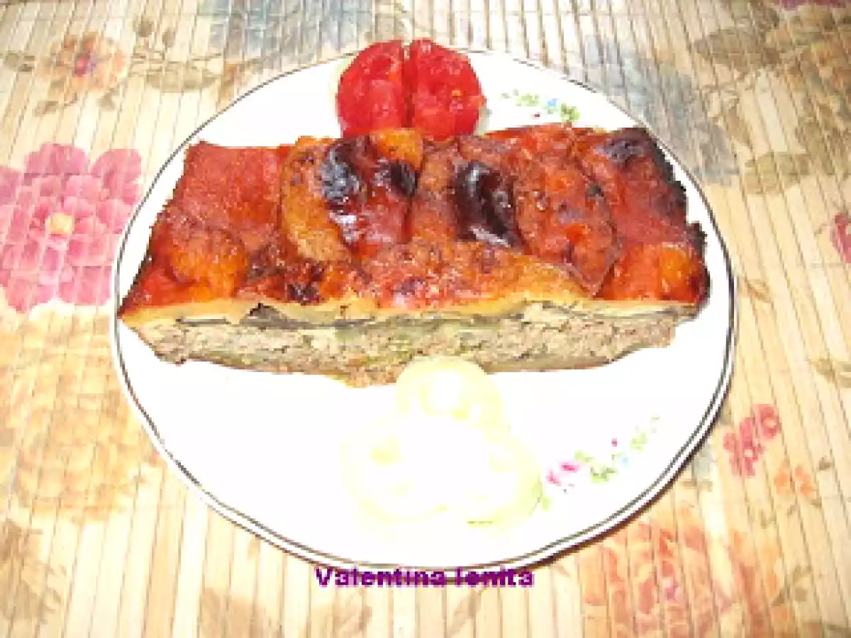 MUSACA DE LEGUME CU CARNE - poza 2