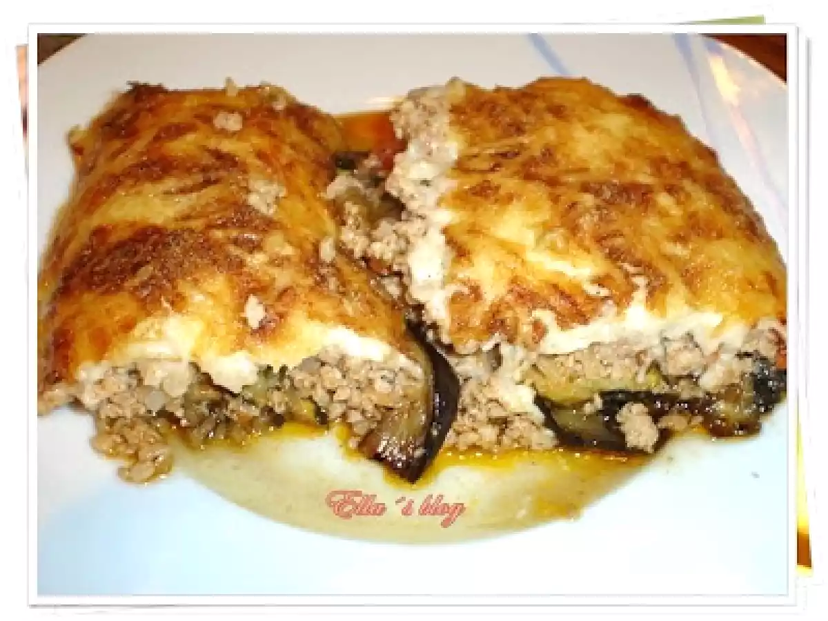 Musaca de vinete si dovlecei - poza 2