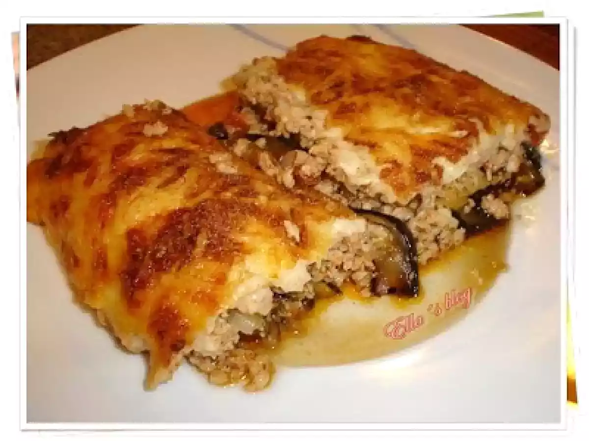 Musaca de vinete si dovlecei - poza 17