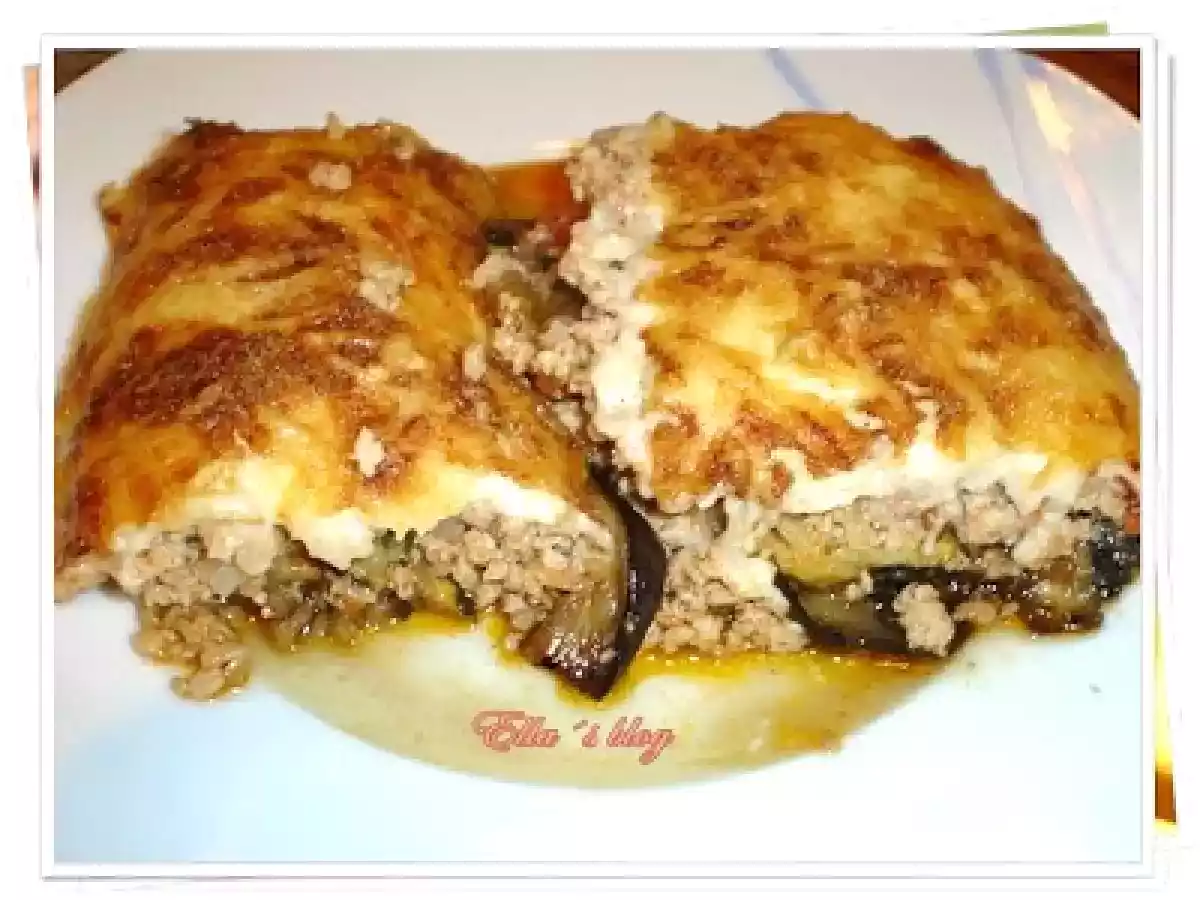 Musaca de vinete si dovlecei - poza 2