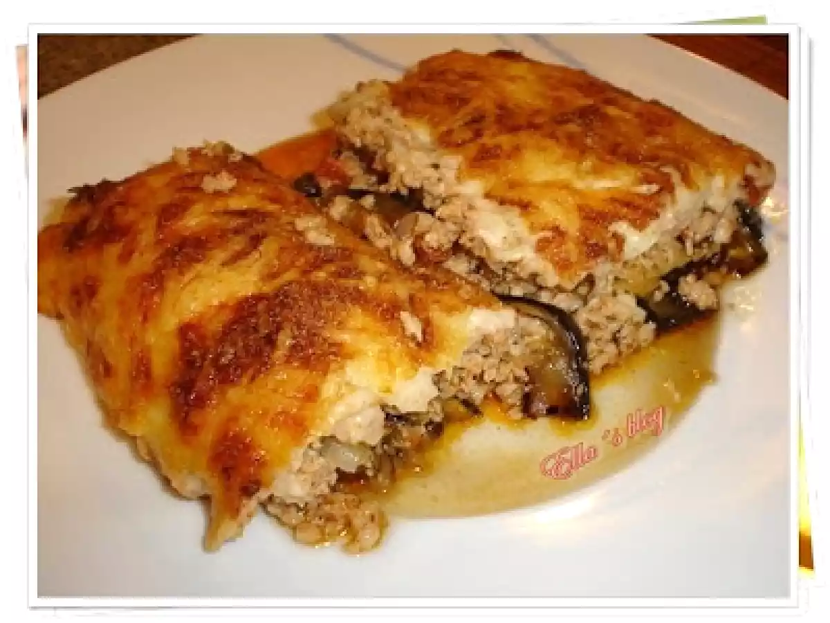 Musaca de vinete si dovlecei - poza 17