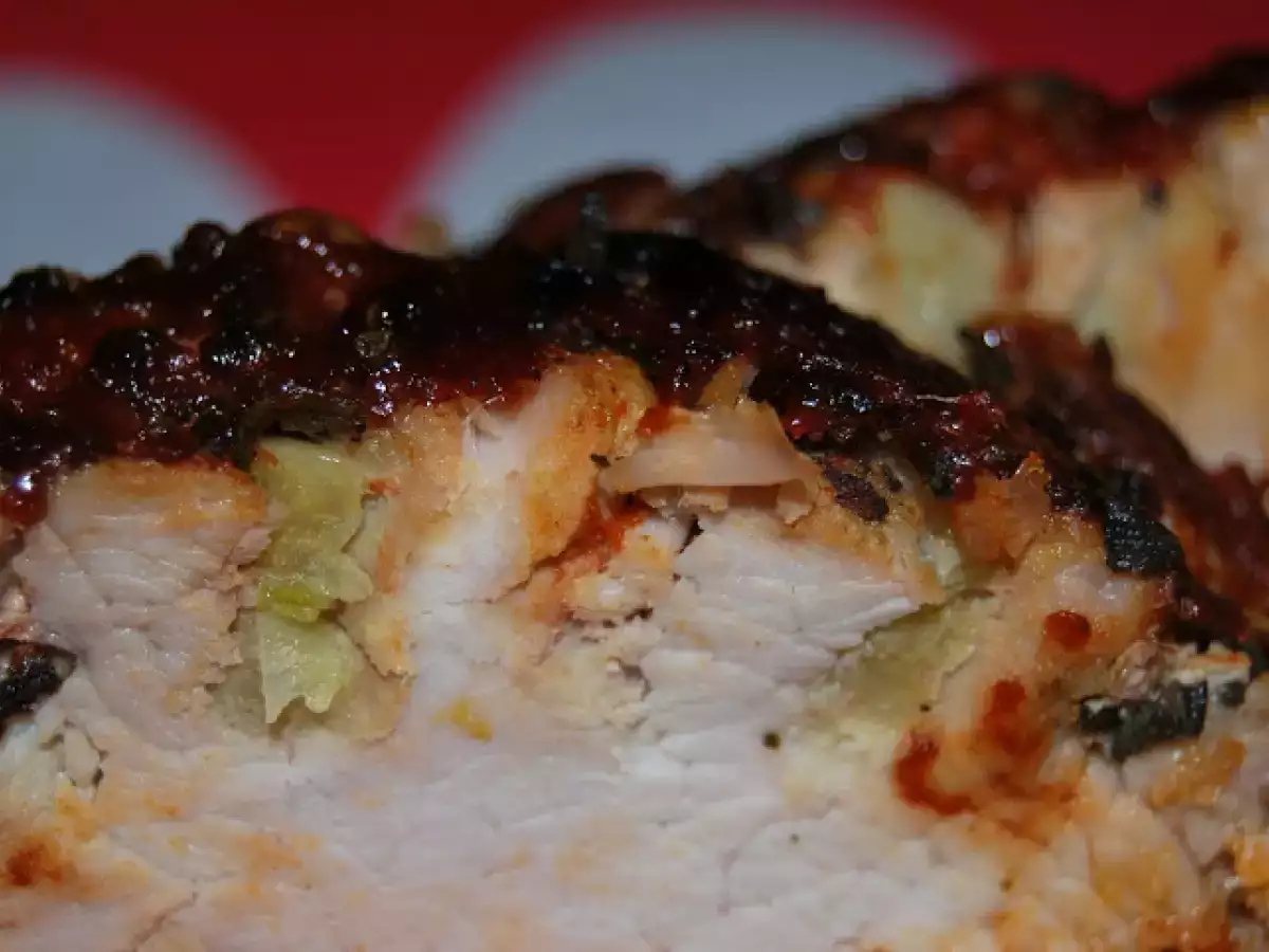 Muschi de porc impanat - poza 2