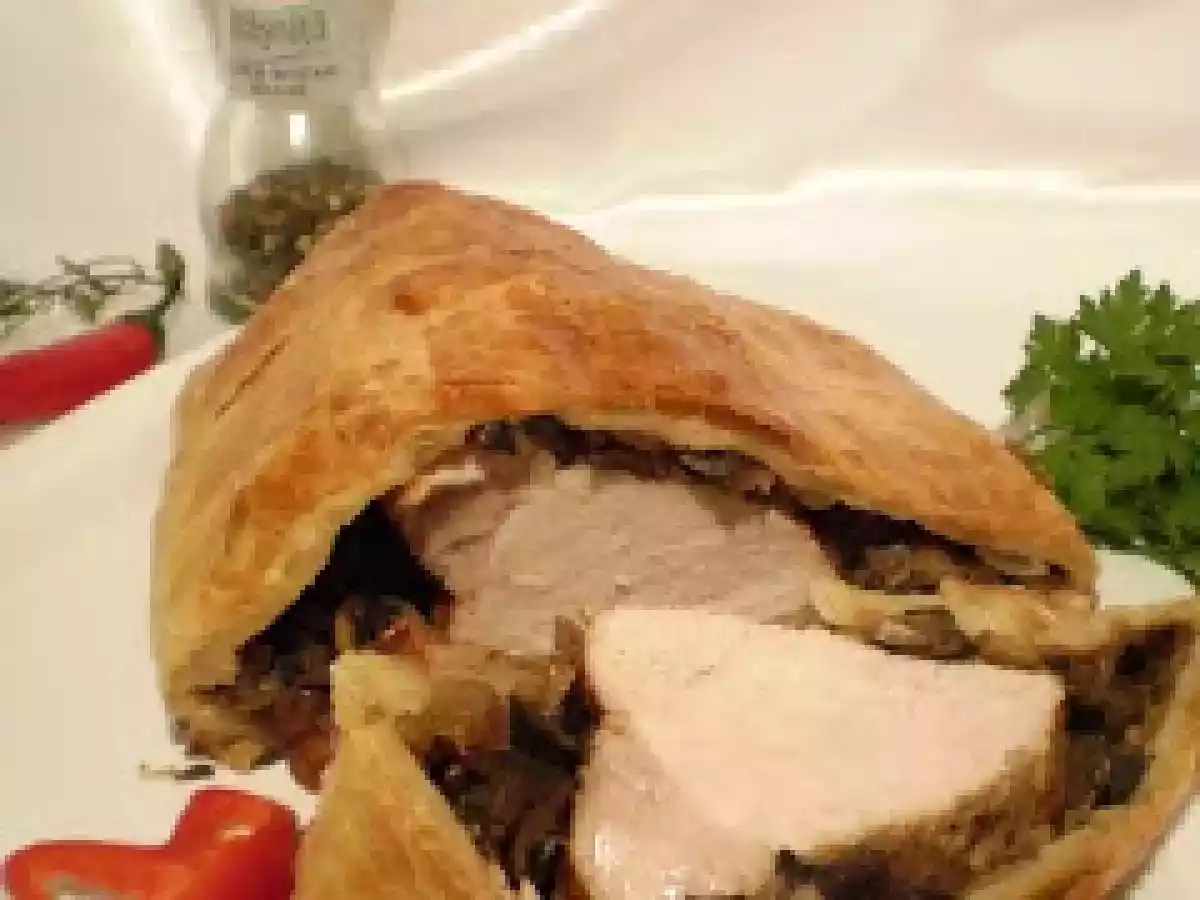 Muschi de porc in foietaj