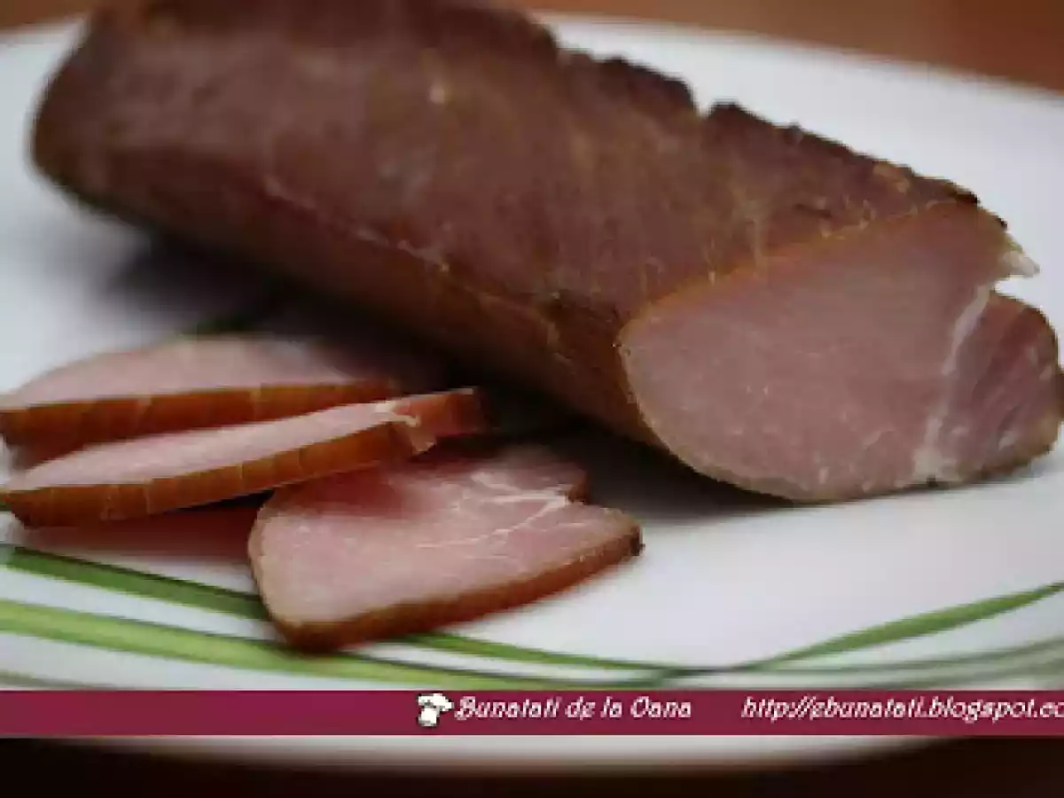 Muschiulet de porc afumat - poza 3