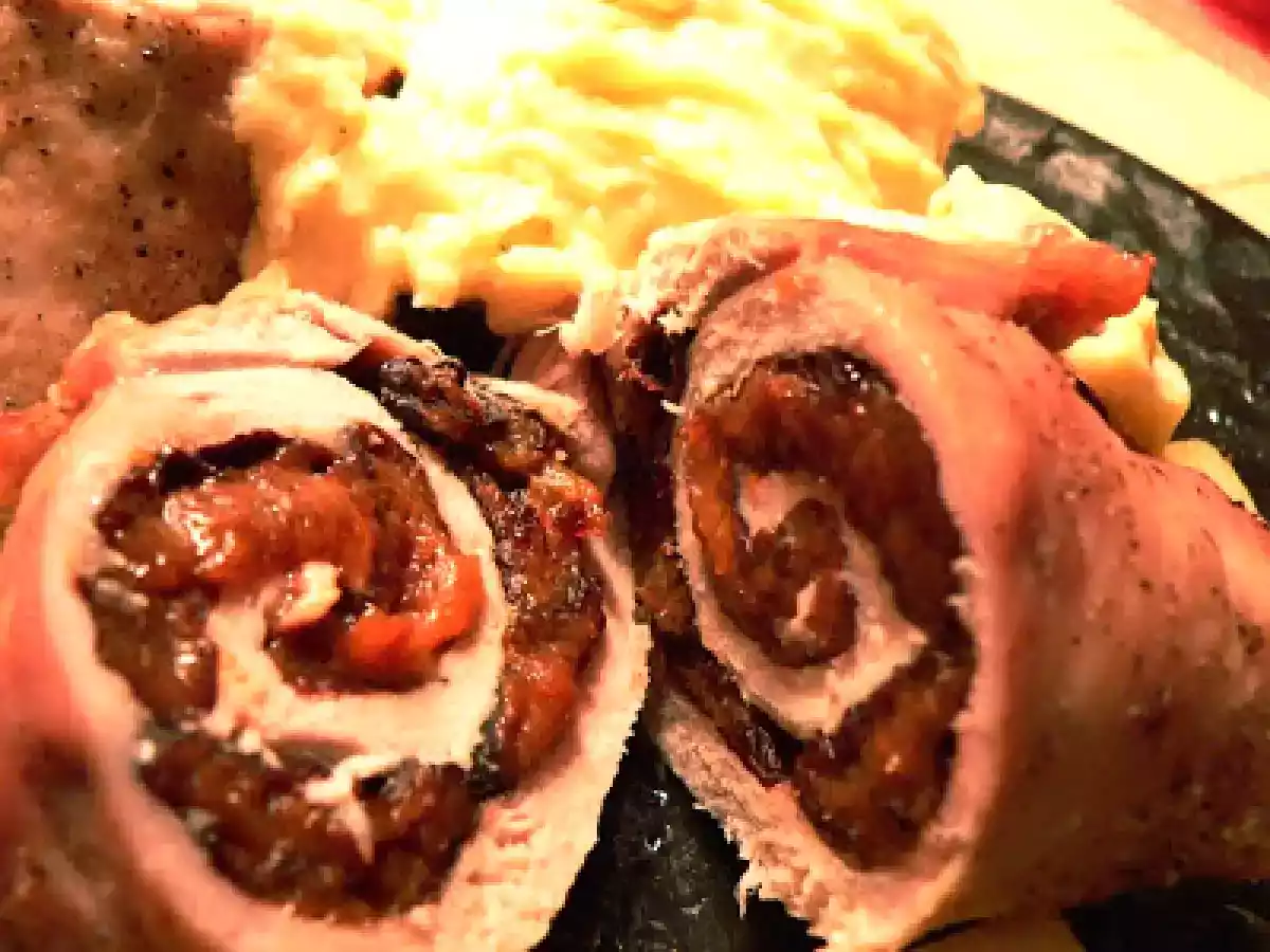 Muschiulet de porc cu prune