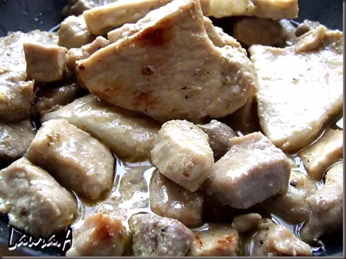 Muschiulet de porc in unt cu broccoli - poza 3