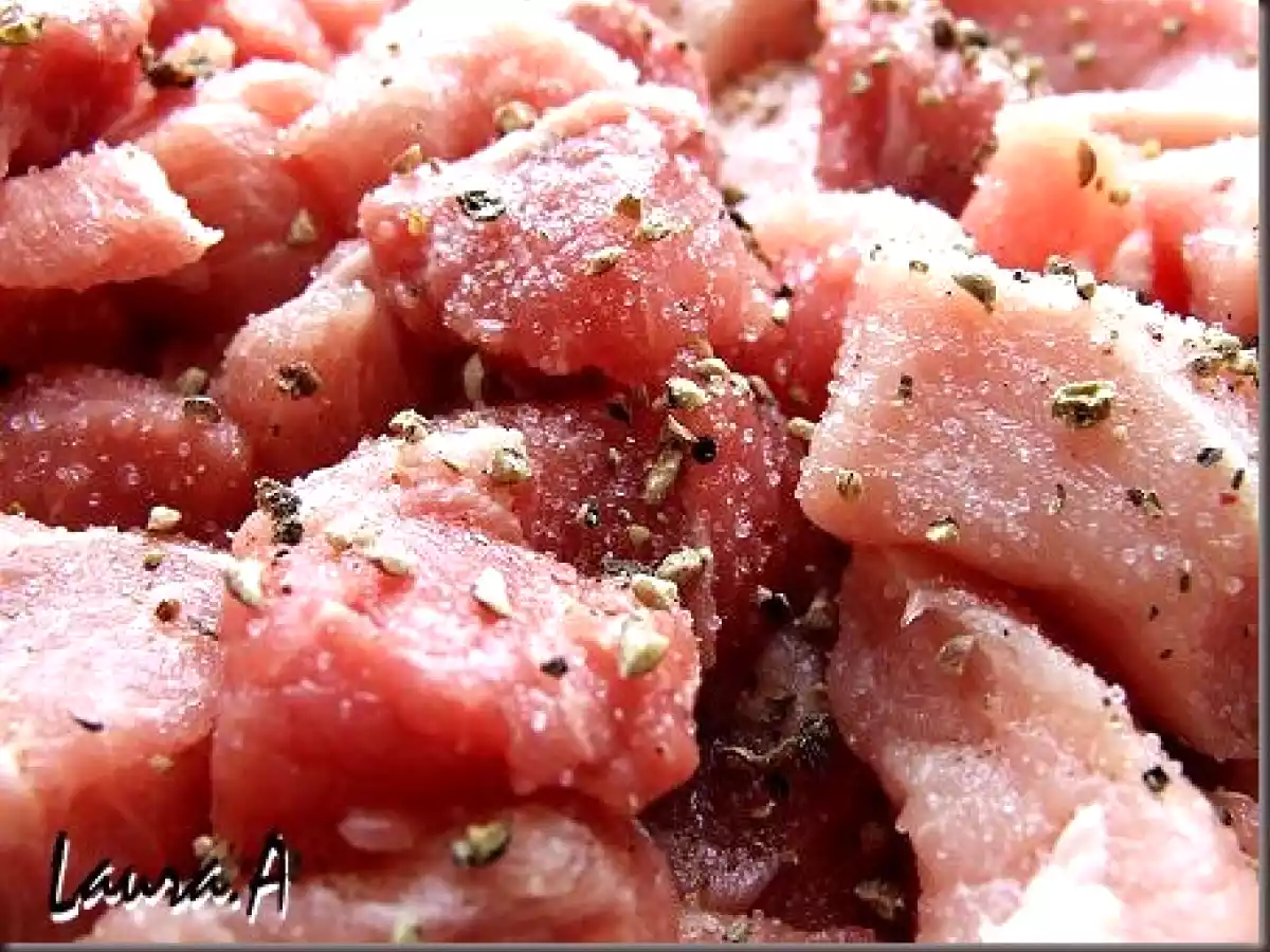 Muschiulet de porc in unt cu broccoli - poza 5