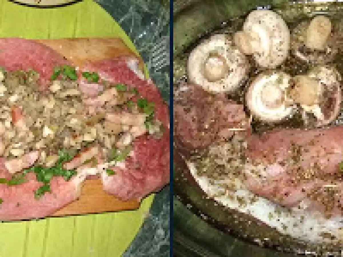 Muschiulet de porc umplut cu ciuperci si costita! - poza 3