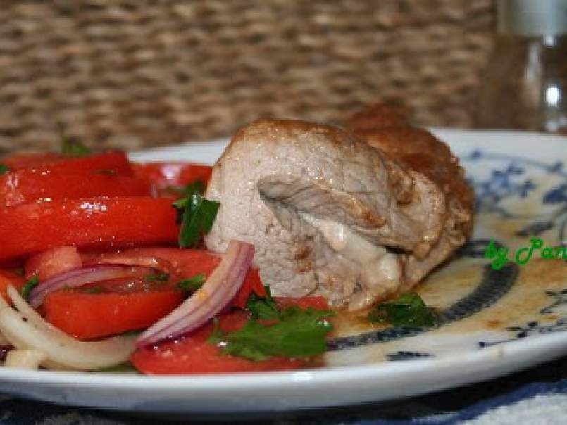 Muschiulet de porc umplut cu gorgonzola - poza 2